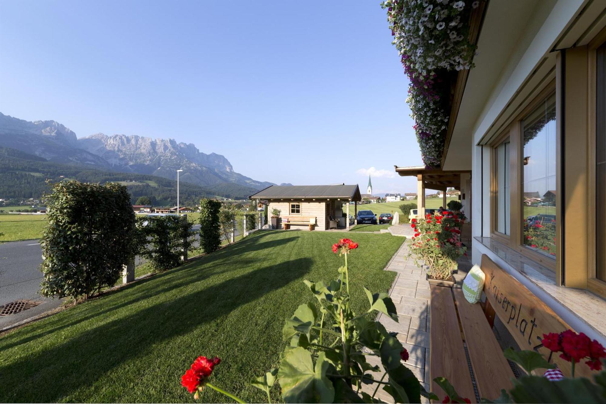 Hotel Garni Bavaria Ellmau Buitenkant foto